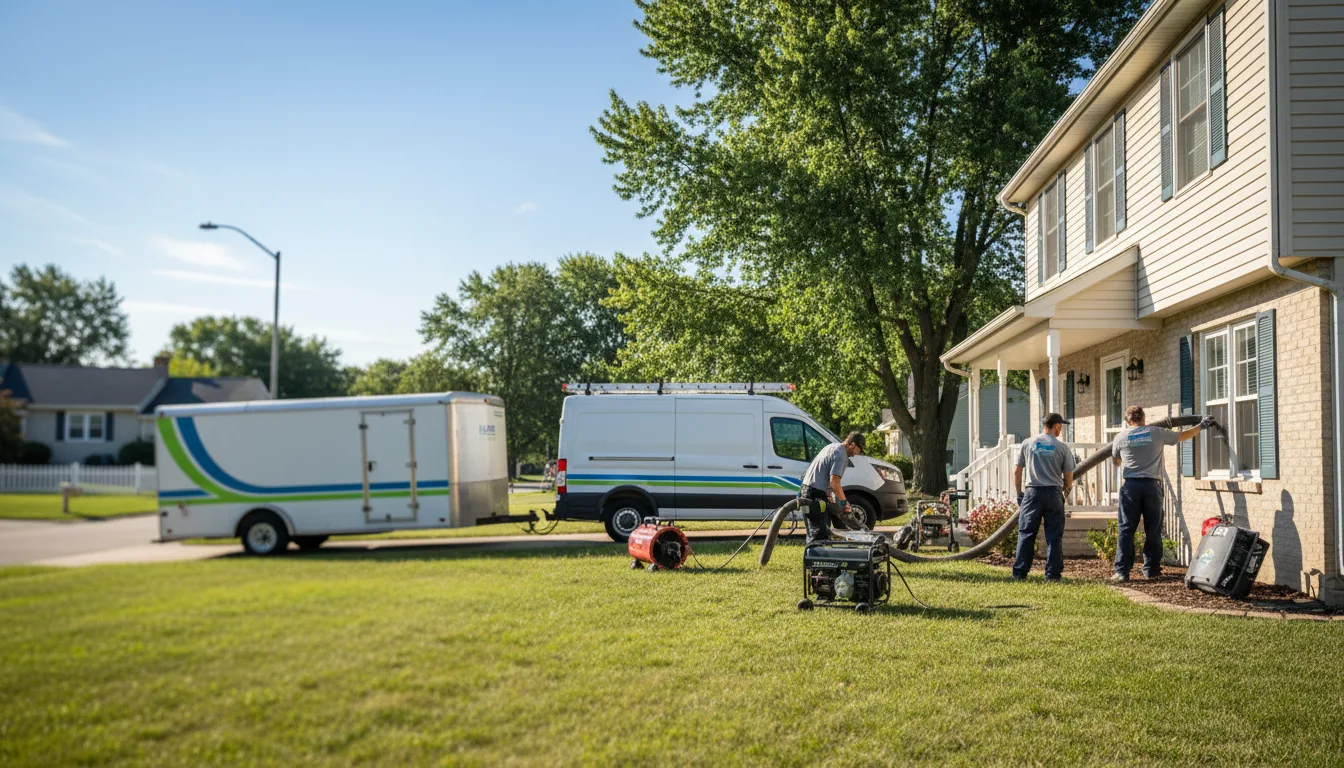 Flooded Basement Restoration And Cleanup With Repair in Horseshoe Bend, ID near me